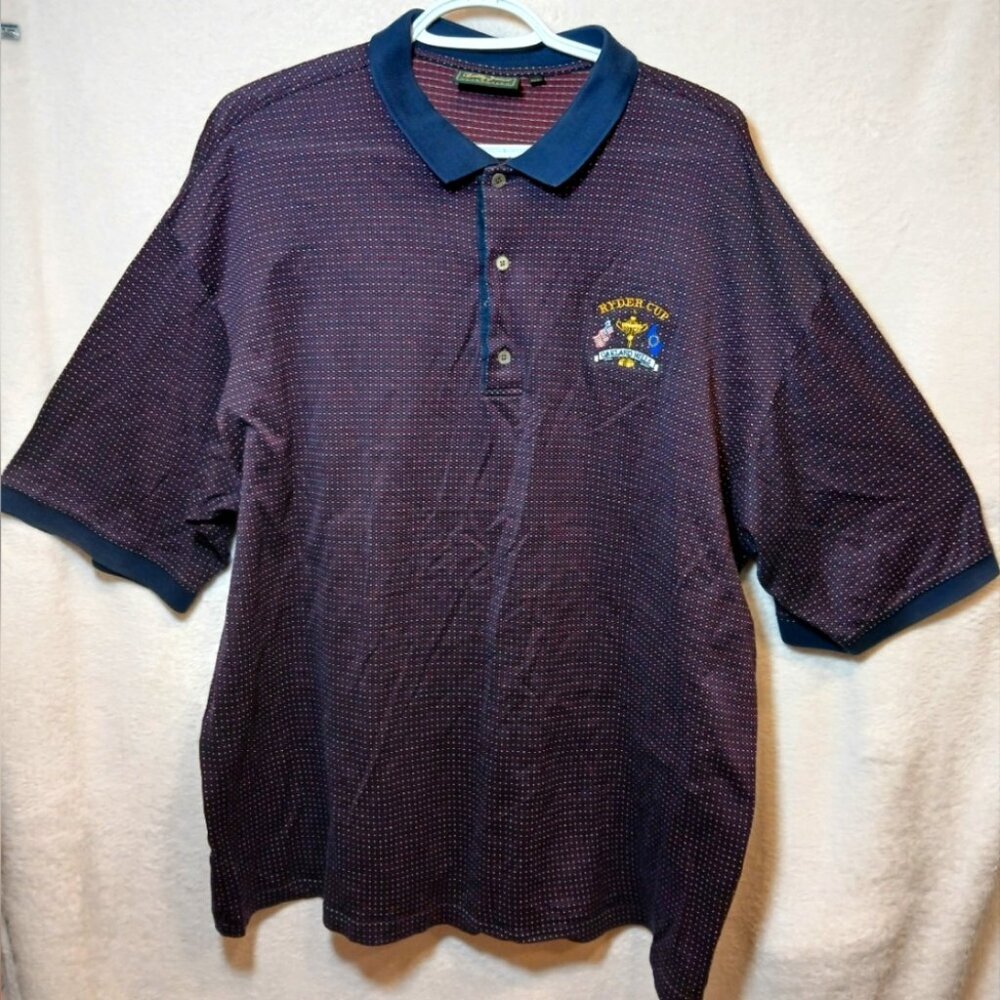 Bobby Jones Collection Men's Size XL Short Sleeve Polo Golf Shirt Ryder  Cup